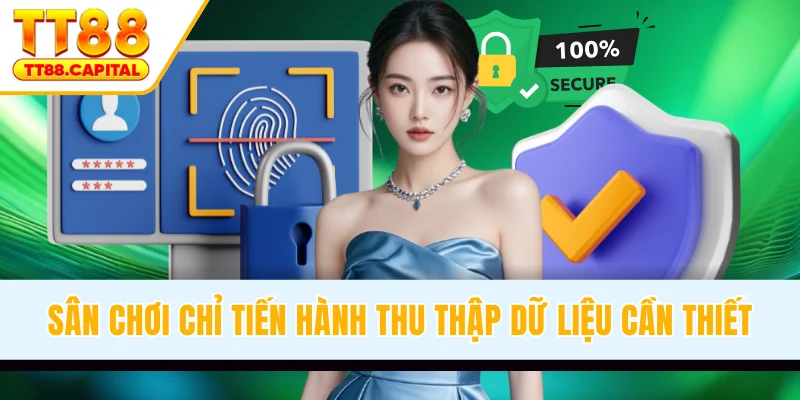 Sân chơi chỉ tiến hành thu thập dữ liệu cần thiết